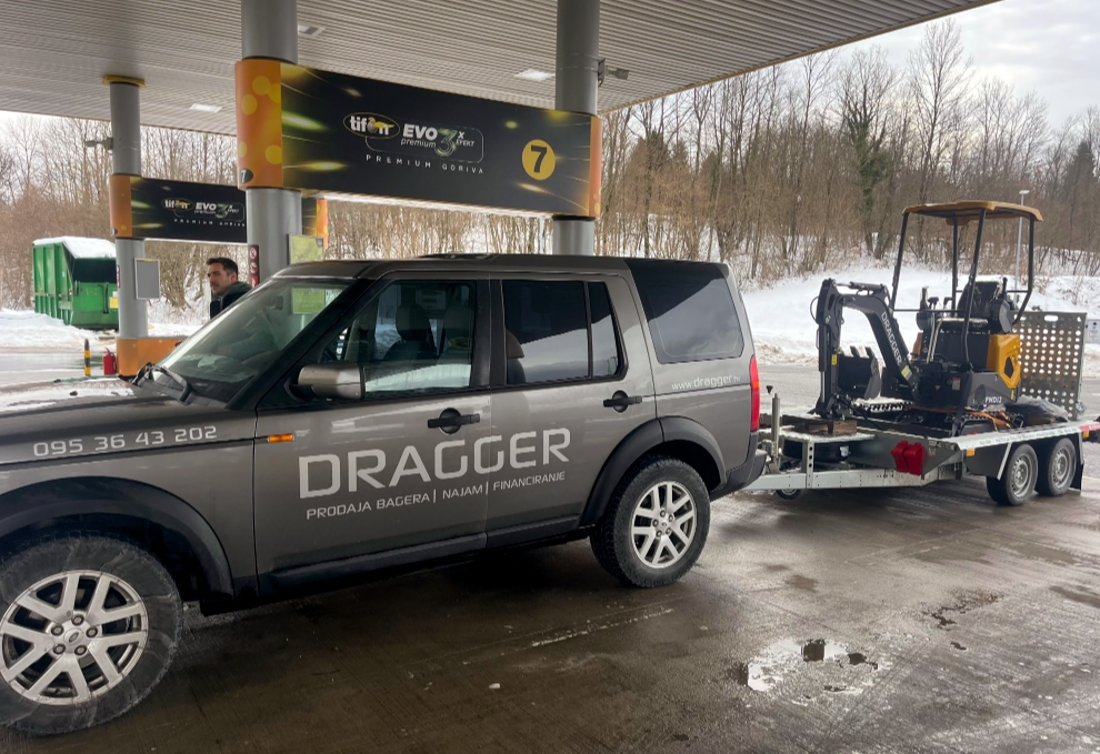 Sve bitno o prijevozu mini bagera 