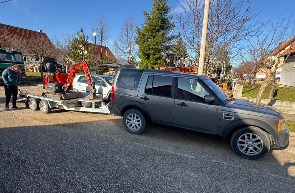 Sve bitno o prijevozu mini bagera 