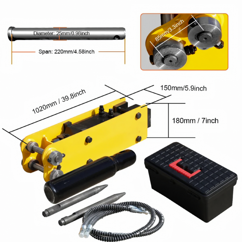 DRAGGER Hidraulični čekić za PWD 10 do PWD 18