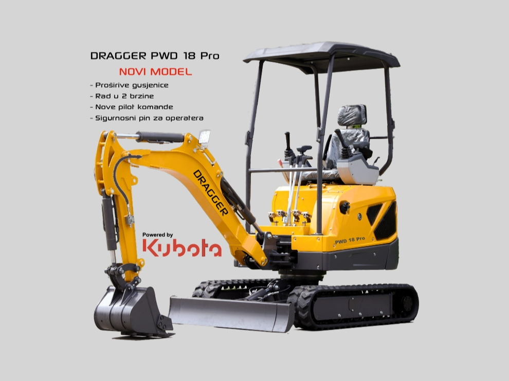 DRAGGER PWD 18 Pro by Kubota