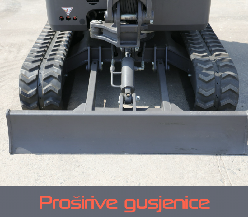 Proširive gusjenice za DRAGGER PRO 